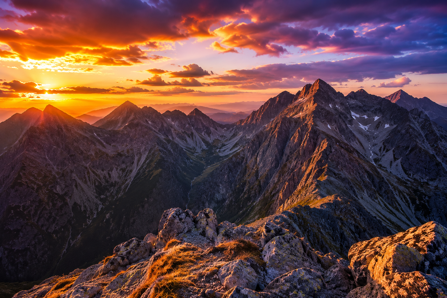 Horská panoráma